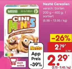 Netto Marken-Discount Nestlé Cerealien Angebot