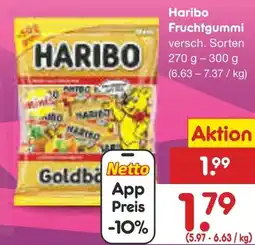 Netto Marken-Discount Haribo Fruchtgummi Angebot