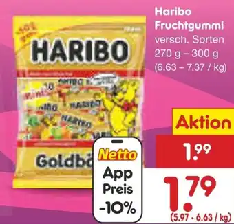 Netto Marken-Discount Haribo Fruchtgummi Angebot