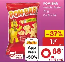 Netto Marken-Discount POM-BÄR versch. Sorten Angebot