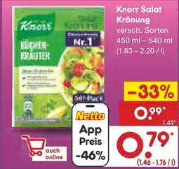 Netto Marken-Discount Knorr Salat Krönung Angebot