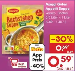 Netto Marken-Discount Maggi Guten Appetit Suppe Angebot