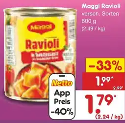 Netto Marken-Discount Maggi Ravioli Angebot
