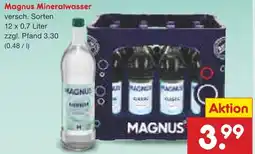 Netto Marken-Discount Magnus Mineralwasser Angebot