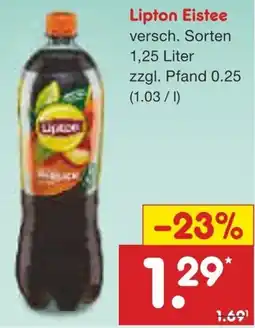 Netto Marken-Discount Lipton Eistee Angebot