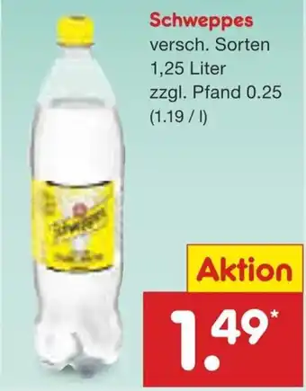 Netto Marken-Discount Schweppes Angebot