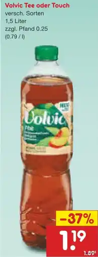 Netto Marken-Discount Volvic Tee oder Touch Angebot