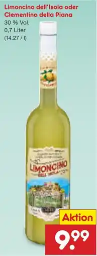 Netto Marken-Discount Limoncino dell'Isola oder Clementino della Piana Angebot