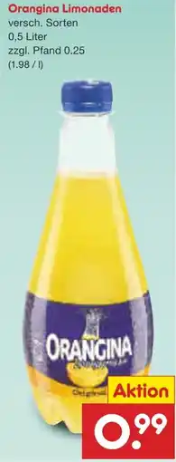 Netto Marken-Discount Orangina Limonaden Angebot