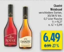 diska Chantré Weinbrand Angebot