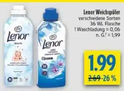 diska Lenor Weichspüler Angebot