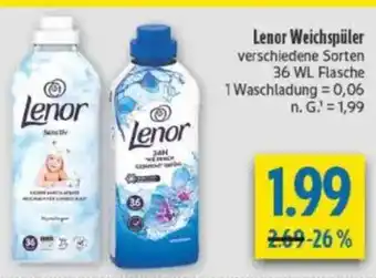 diska Lenor Weichspüler Angebot