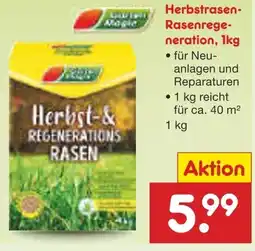 Netto Marken-Discount Herbstrasen- Rasenrege- neration Angebot
