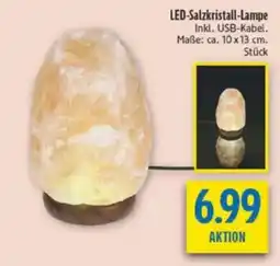 diska LED-Salzkristall-Lampe Angebot
