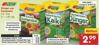 Netto Marken-Discount Dünger und Komposter Angebot