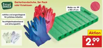 Netto Marken-Discount Gartenhandschuhe, 2er Pack oder Kniekissen Angebot