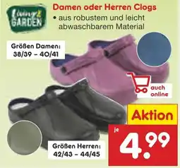 Netto Marken-Discount Damen oder Herren Clogs Angebot