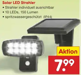 Netto Marken-Discount Solar LED Strahler Angebot