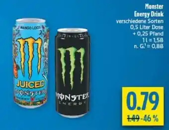 diska Monster Energy Drink Angebot