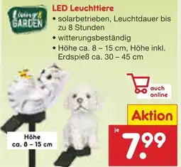 Netto Marken-Discount LED Leuchttiere Angebot
