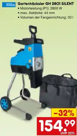 Netto Marken-Discount Gartenhäcksler GH 2801 SILENT Angebot