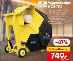 Netto Marken-Discount BAMATO Wippkreissäge HOS-750 Angebot