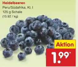 Netto Marken-Discount Heidelbeeren ` Angebot