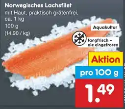 Netto Marken-Discount Norwegisches Lachsfilet Angebot