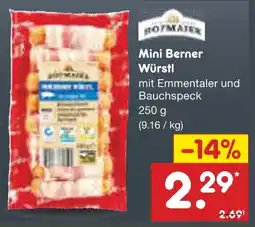 Netto Marken-Discount Mini Berner Würstl Angebot