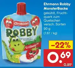 Netto Marken-Discount Ehrmann Robby MonsterBacke Angebot
