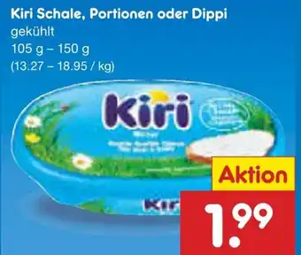 Netto Marken-Discount Kiri Schale, Portionen oder Dippi Angebot