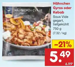 Netto Marken-Discount Hähnchen Gyros oder Kebab Angebot