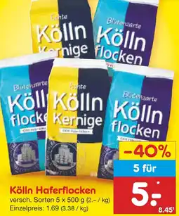 Netto Marken-Discount Kölln Haferflocken Angebot