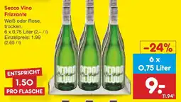 Netto Marken-Discount Secco Vino Frizzante Angebot
