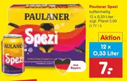 Netto Marken-Discount Paulaner Spezi Angebot