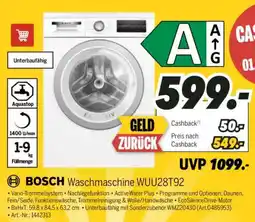 MEDIMAX BOSCH Waschmaschine WUU28T92 Angebot