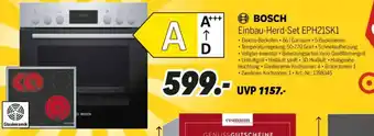 MEDIMAX BOSCH Einbau-Herd-Set EPH21SK1 Angebot