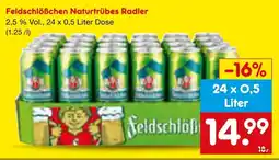 Netto Marken-Discount Feldschlößchen Naturtrübes Radler Angebot