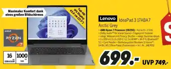 MEDIMAX Lenovo IdeaPad 3 17ABA7 Arctic Grey Angebot