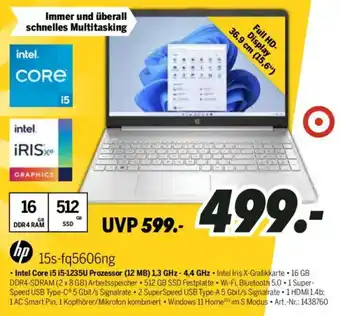 MEDIMAX hp 15s-fq5606ng Angebot