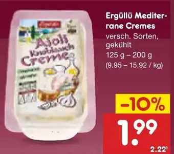 Netto Marken-Discount Ergüllü Mediter- rane Cremes Angebot