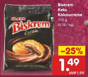 Netto Marken-Discount Biskrem Keks Kakaocreme Angebot