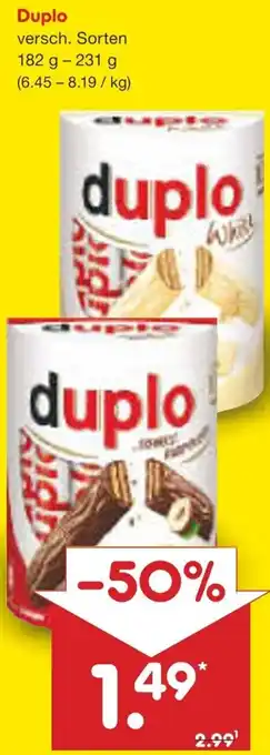 Netto Marken-Discount Duplo Angebot