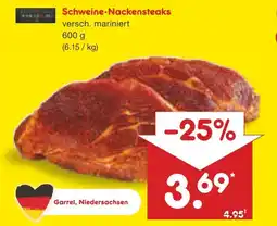 Netto Marken-Discount Schweine-Nackensteaks Angebot