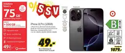 MEDIMAX Apple iPhone 16 Pro (128GB) + Vodafone Smart L 75 GB Angebot