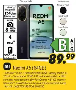 MEDIMAX Xiaomi Redmi A5 (64GB) Angebot