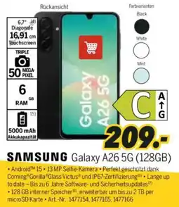 MEDIMAX SAMSUNG Galaxy A26 5G (128GB) Angebot