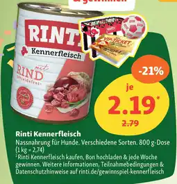 Fressnapf Rinti Kennerfleisch Angebot