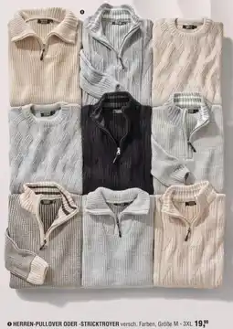 Handelshof HERREN-PULLOVER ODER -STRICKTROYER Angebot