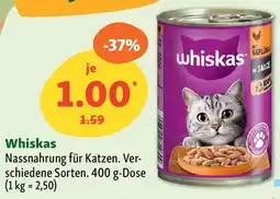 Fressnapf Whiskas Nassnahrung für Katzen Angebot